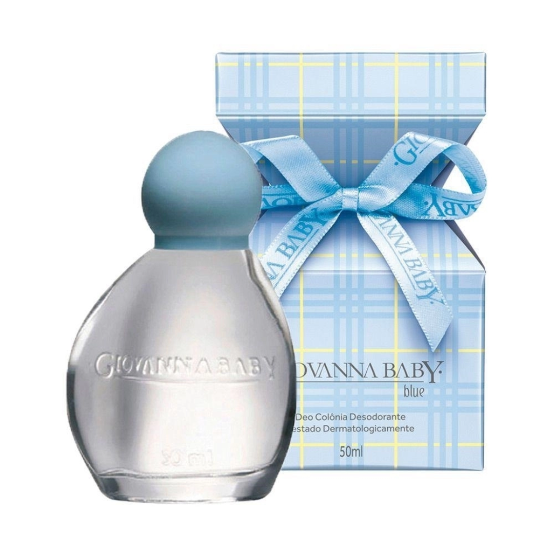 Giovanna Baby Deodorant Blue Cologne with 50ml